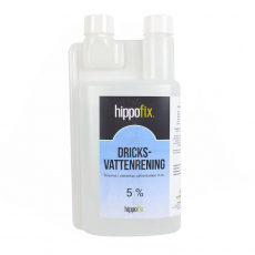 Hippofix Vandrensning 5% i 1 liter, sikrer rent og klart vand.