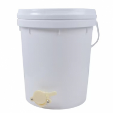 Honningbeholder 20L plast med honninghane