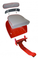 Komplet sædesæt til MF 35, 35X, 135, for at genoprette komforten.