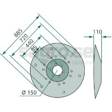 Tallerken - 330600731, konstrueret til hårdt arbejde og holdbarhed.