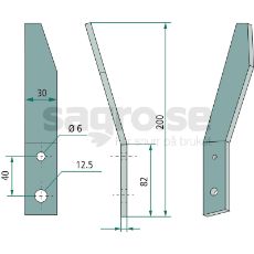 Tand 384300160, pålidelig del til udskiftning af slidte tænder.