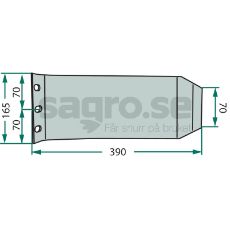 Holdbar og stærk slæbesko 397601700 til langvarig ydeevne.