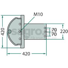 Slæbesko 397602400 for effektivitet og holdbarhed på bane og mark.