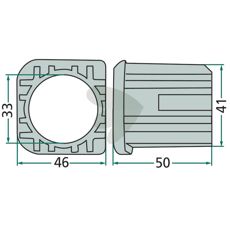 Den robuste 00624122 bøsning garanterer effektiv drift.