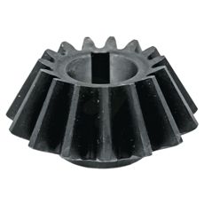15-tænder konisk tandhjul, Ø 30mm, for optimale resultater i landbrugsmaskiner.