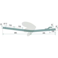 Tapparm 16788, perfekt valg til landbrug og byggevirksomhed.