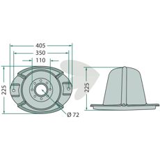 Tromle 031063.1, ideel til reparationer og vedligeholdelse.