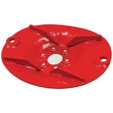 Sølvfarvet skive 34676 med lang holdbarhed, perfekt til traktorforøg.