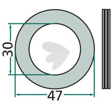 Nåleleje, komplet sæt til effektiv drift af landbrugsmaskiner.
