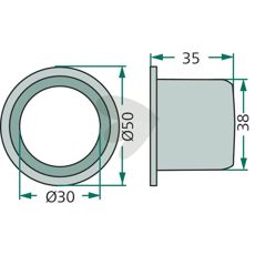 Kragebøsning 06228402, perfekt til effektiv drift af tunge maskiner.