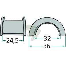 Kragebøsning halv til optimal funktion og holdbarhed i dit landbrugsudstyr.