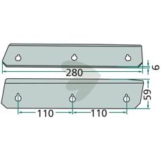 Kniv 0982200500, sikrer højtydende resultater på marken.