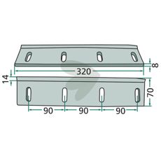 Kniv 0982200800, pålidelig og stærk til intensive arbejdsopgaver.