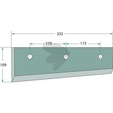 Stempelkniv 0982251300, en vigtig komponent til maskinvedligeholdelse.