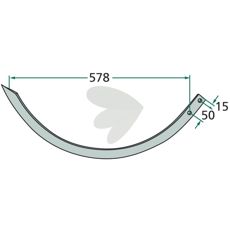 Nål 1121220401 er en pålidelig komponent til maskinvedligeholdelse.