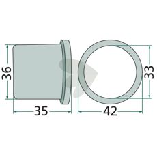 Kravebøsning 120725, en nødvendig del for effektiv drift af traktorer.