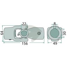 Krydsled -121786, en vigtig del for korrekt driftsikkerhed.