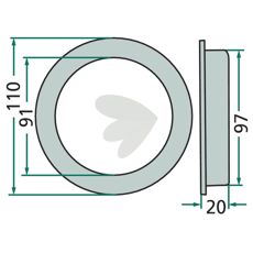 Lejebøsning 122268, sikrer langvarig drift af landbrugsmaskiner.