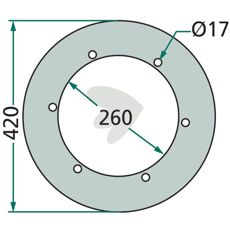 Strengskive af høj kvalitet, designet til optimale resultater på marken.