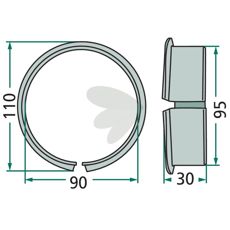 Kravebøsning 131683, fremstillet for at sikre langvarig drift og kvalitet.