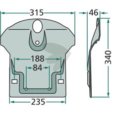 Slæbesko 139665.0, designet til at levere holdbarhed under krævende forhold.