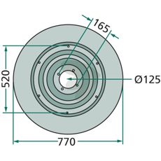 Glideplade 496100, sikrer pålidelig drift under alle forhold.