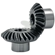 Sæt med koniske hjul med 20 og 25 tænder for optimeret ydeevne.