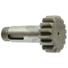 Pignonaksel 16 tænder, en pålidelig del til traktorer og landbrugsudstyr.