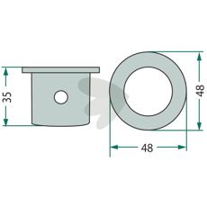 Bøsning 154984100 - pålidelig del til fastgørelse og holdbarhed i din udstyr.