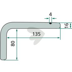 Justeringarm, designet til at øge præcisionsjusteringer.