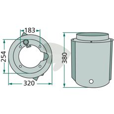 Tromle 16502951 for effektiv maskinpræstation og holdbarhed.