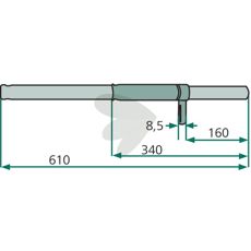 Holdbar rotorarm 16606563.94, ideel for effektiv drift i markarbejde.