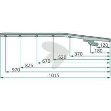 Venstre-stiftholder, model 16622603.86, til specifikke installationsbehov.