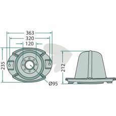 Hurtig- og skrueforbindelses skive, nem installation og brug.