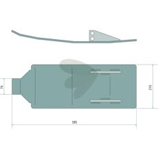 1179600 slæbesko, robust og holdbar til langvarig brug.