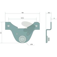 Knivfæste 3229-517A som giver høj holdbarhed for tunge arbejdsopgaver.