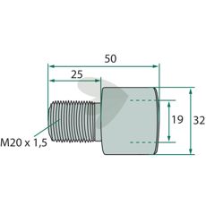 Lejetap 503180, en vigtig komponent for at optimere maskinens funktion.