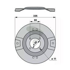 Fleksibel skål er perfekt til landbrug og jordforberedelse.