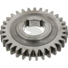 Gear til transmission og valse, vigtigt for maskinens funktion.