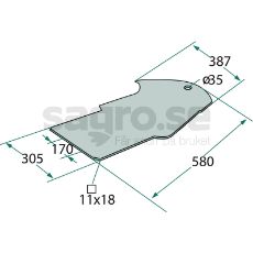 Slæbesko 55922110, sikrer effektiv brug af dit udstyr.