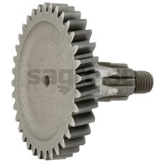 Tandhjul beregnet til venstre rotationsretning, sikker drift.