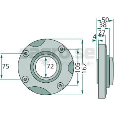Holdbart lagerhus -56226800, sikrer langvarig brug i barske miljøer.