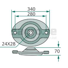 Tallerken HD, holdbar løsning til intensivt brug i landbruget.