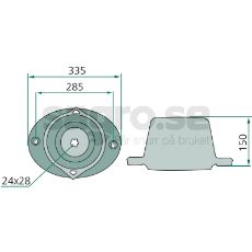 Tallerken med hat 56452400, perfekt til effektiv husholdning.