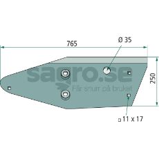 Slæbesko 56811110, skræddersyet til at forbedre ydeevne ved arbejde.