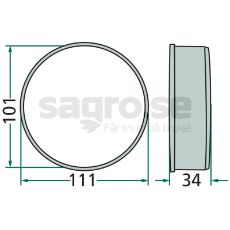 Bøsning til led, vigtig for fleksibilitet og bevægelse i maskiner.