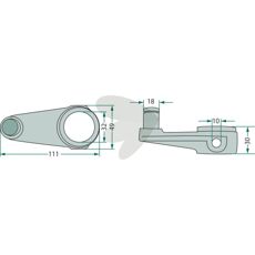 Styrehåndtag - 57501210, tilbyder præcision og komfort ved brug.