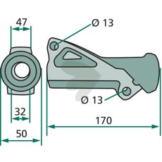 Lejerør-57720600, en essentiel del til optimering af bygmaskiner.