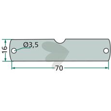 Bærebult - 58557120, robust og pålidelig til forskellige maskiner.