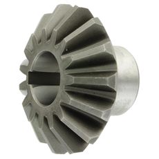Konisk tandhjul med 15 tænder, model 58735400, ideelt til både byggeri og landbrug.